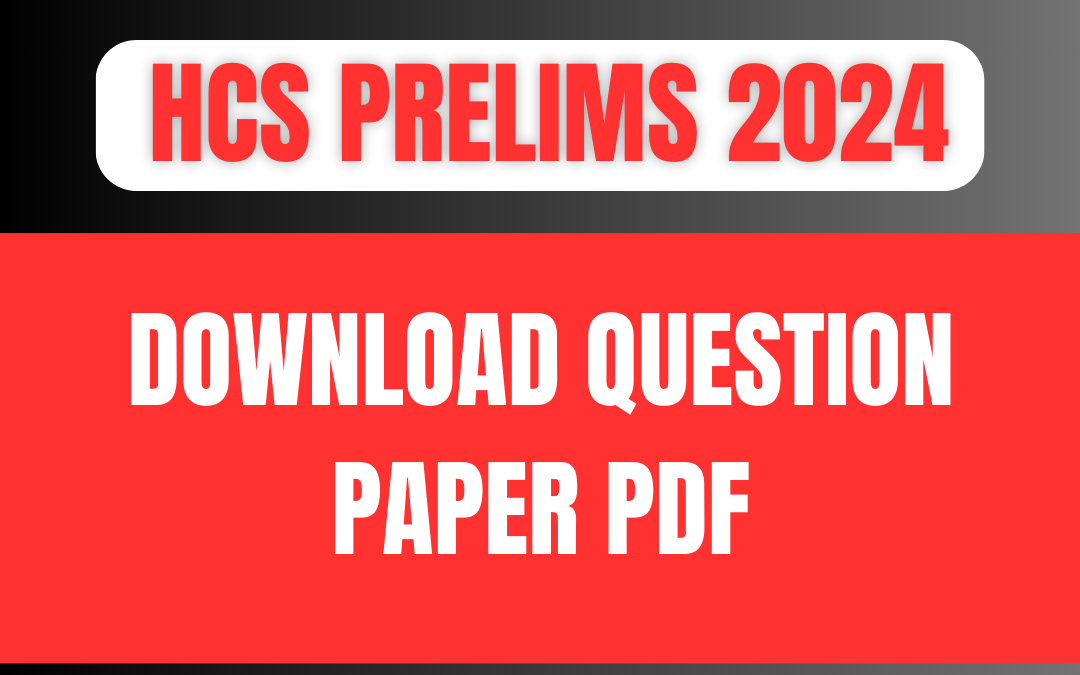 Download Question Paper PDF