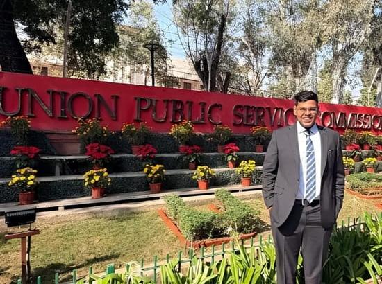 Akansh Dhull from Panchkula who secured AIR 3 in UPSC Civil Services Examination 2025