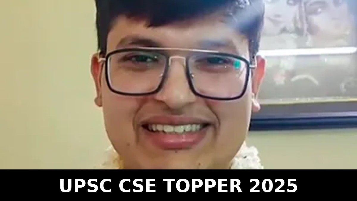 Anuj Agnihotri who secured All India Rank 1 in UPSC Civil Services Examination 2025