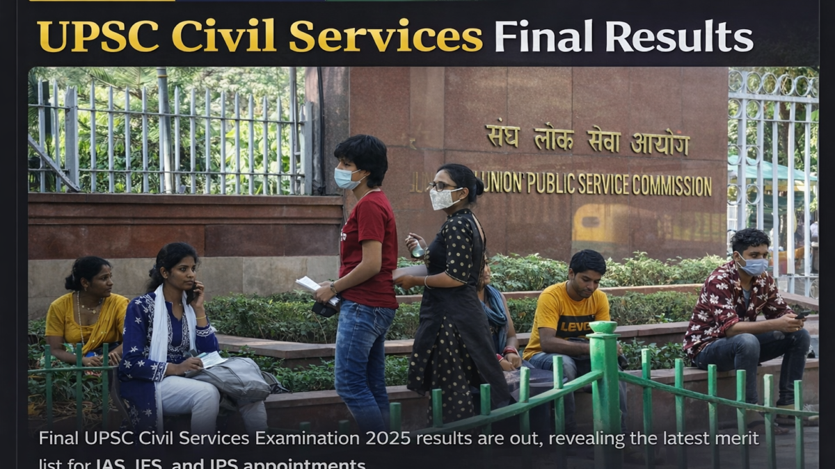 UPSC CSE 2025 Topper Anuj Agnihotri AIR 1 Result Declared