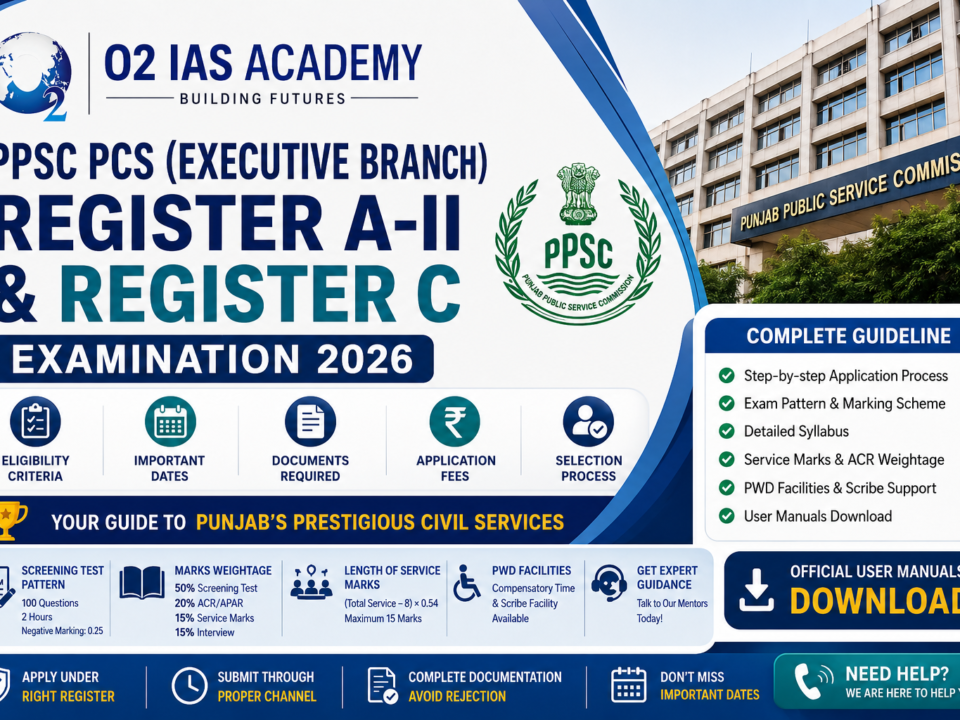 Punjab PCS Register A-II & Register C Complete Guide 2026